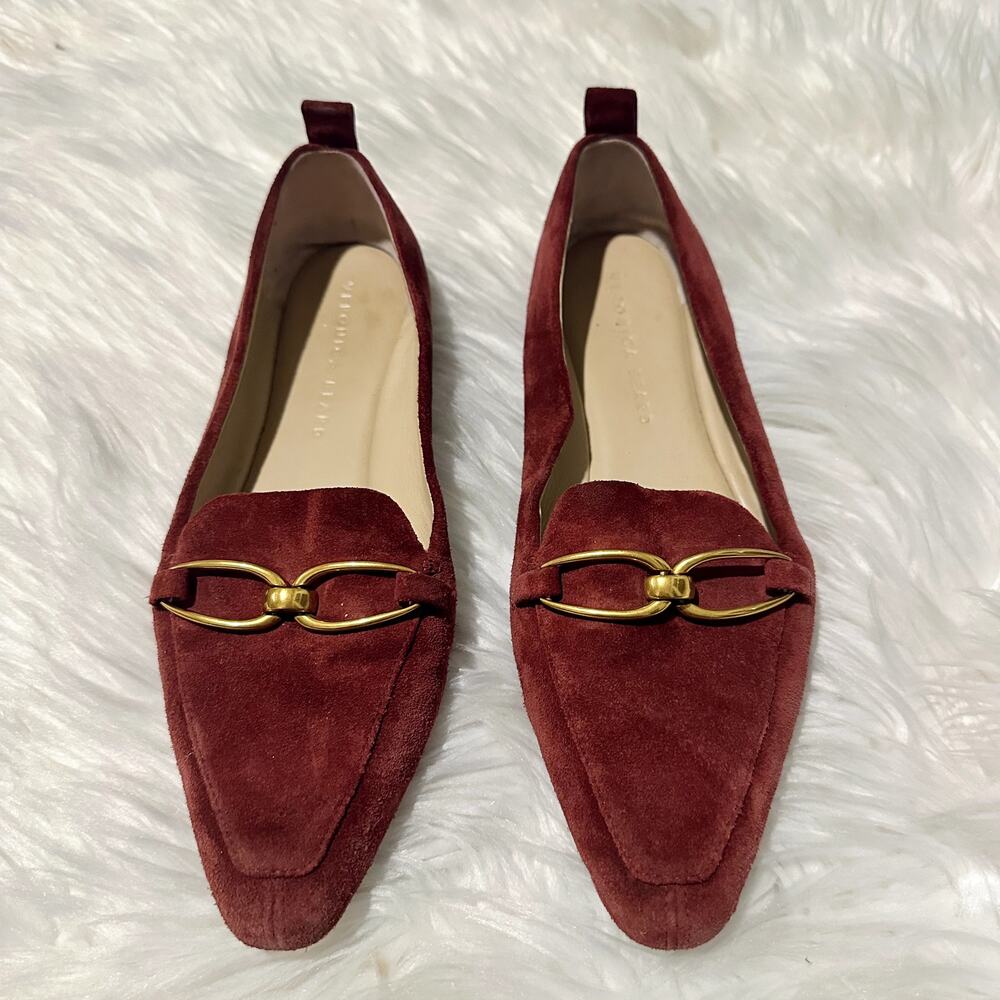 Veronica Beard Champlain Suede Loafer Sz 7.5